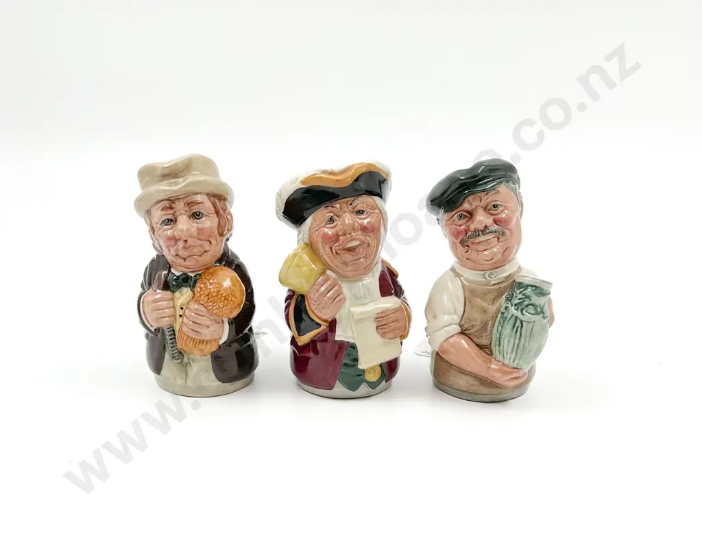 Three Medium RD Character Jugs Image 1++