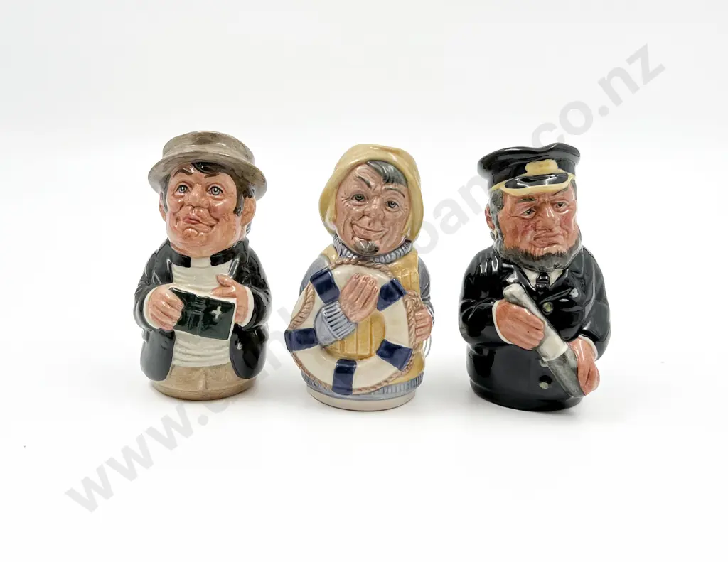 Three Medium RD Character Jugs Image 1++