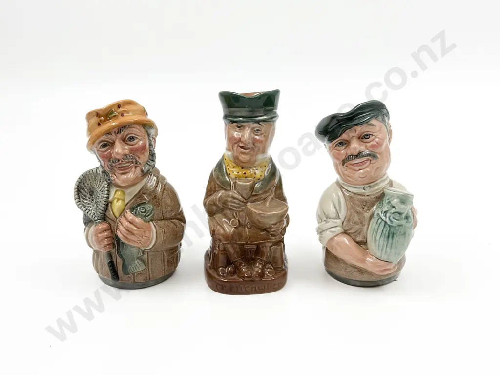 Three Medium RD Character Jugs Image 1++