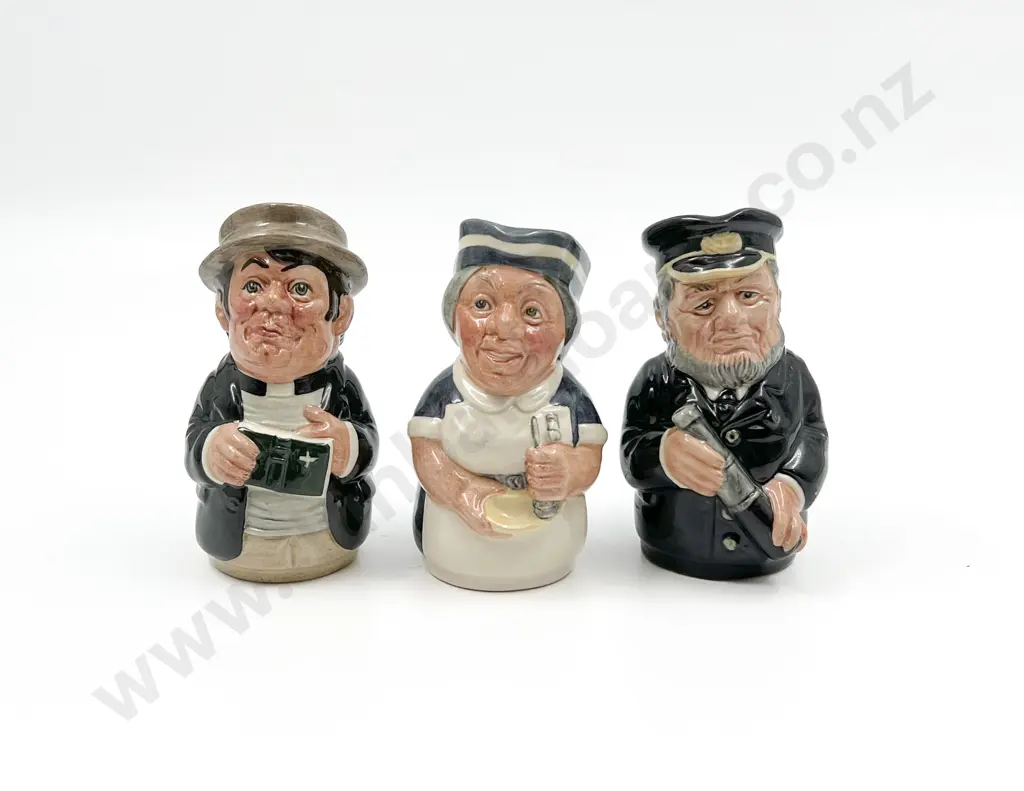 Three Medium RD Character Jugs Image 1++