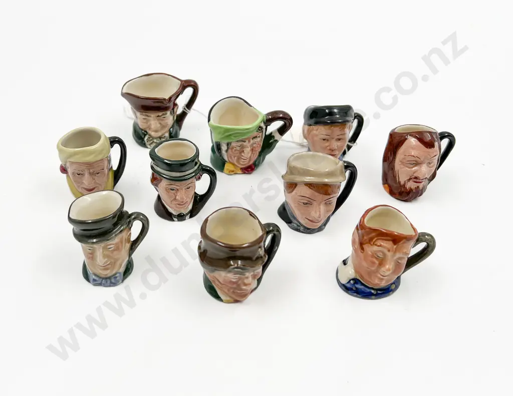 Ten Assorted RD Tiny Character Jugs Image 1++