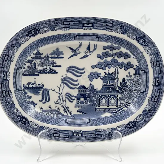 Wedgwood Willow Pattern Ashet