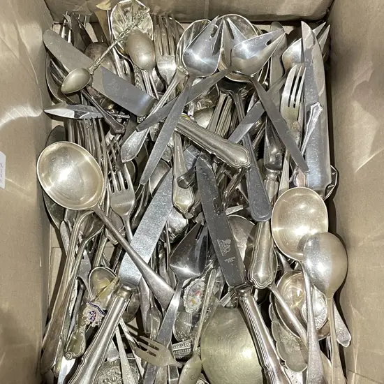 Box of Assorted S/P Cutlery