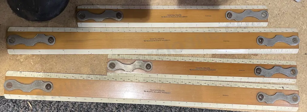 Qty of Assorted Including Vintage Rulers and Photographic Enlarger Etc Image 1++