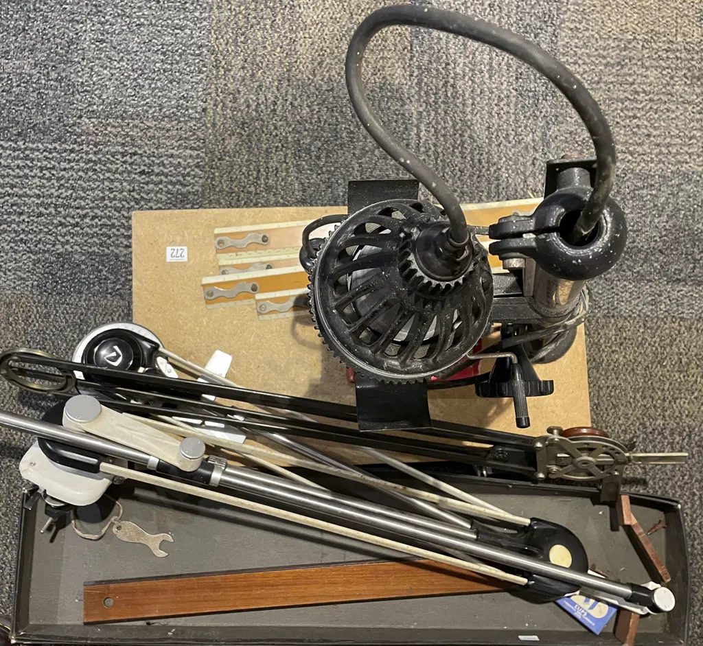 Qty of Assorted Including Vintage Rulers and Photographic Enlarger Etc Image 1++