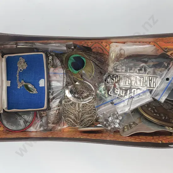Box of Assorted Costume Jewellery