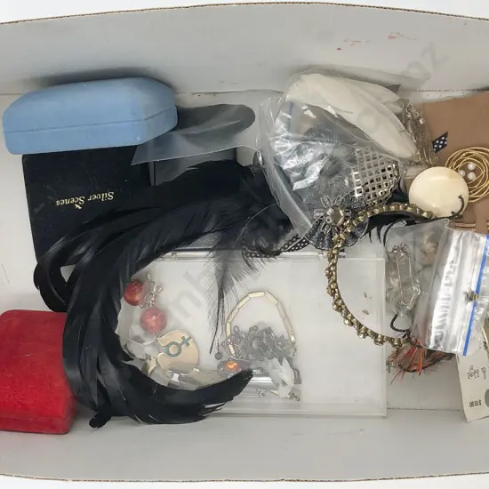 Box of Assorted Costume Jewellery