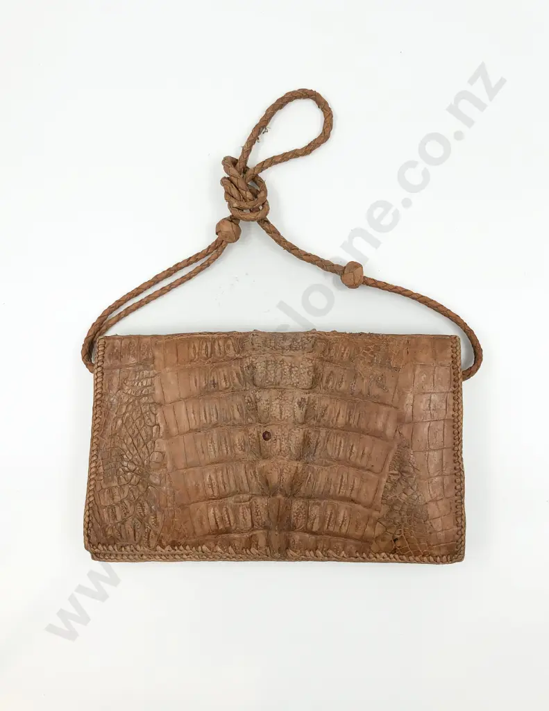 Alligator Hand Bag Image 1++