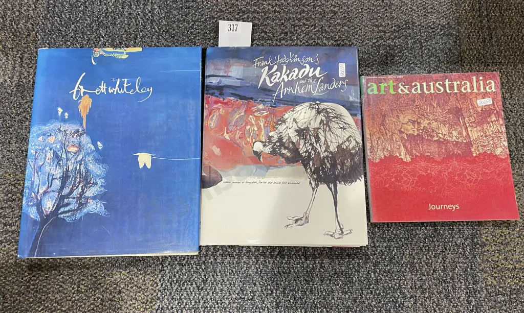 Three Assorted Art Books Incl. Brett Whiteley Image 1++