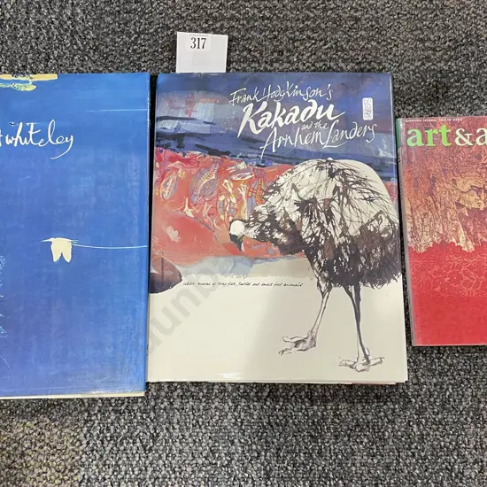 Three Assorted Art Books Incl. Brett Whiteley