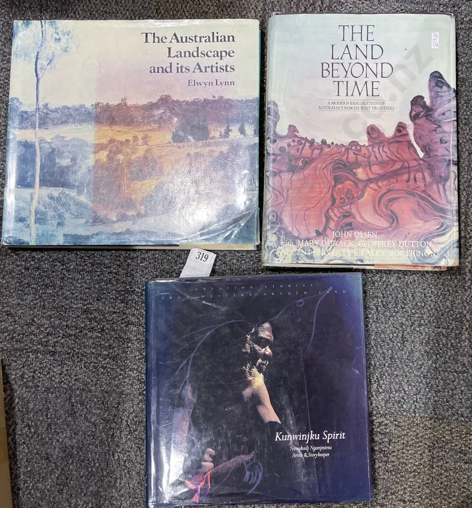 Three Assorted Australian Art Books Incl. Kunwinjku Spirit Image 1++