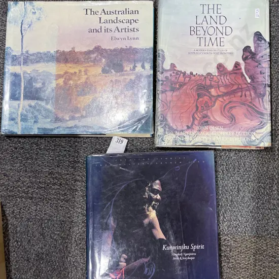 Three Assorted Australian Art Books Incl. Kunwinjku Spirit