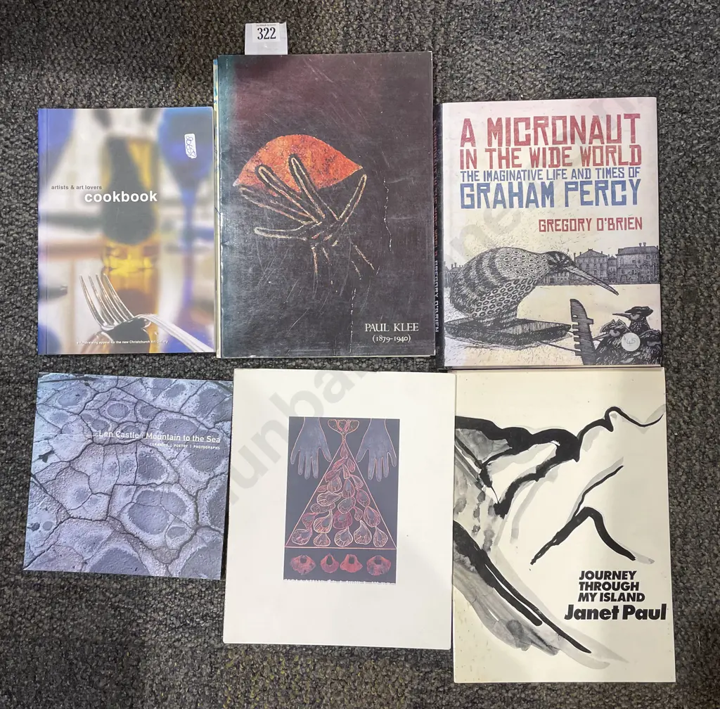 Seven Assorted Art-Related Books Incl. A Micronaut in the Wide World Image 1++