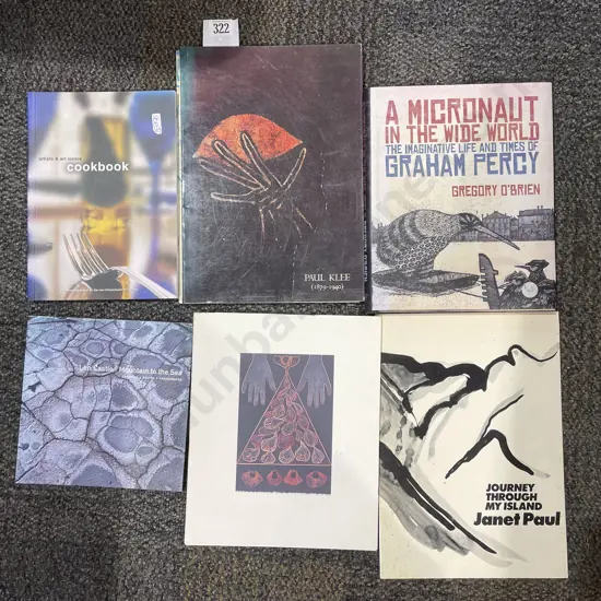 Seven Assorted Art-Related Books Incl. A Micronaut in the Wide World
