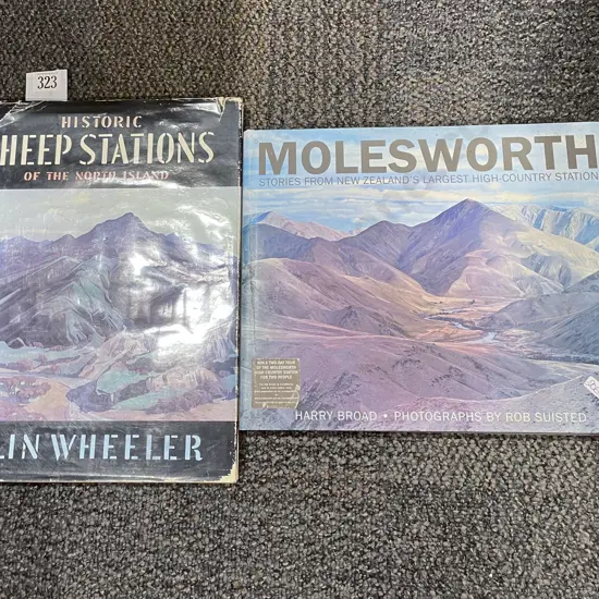 Two Volumes on NZ Sheep Stations