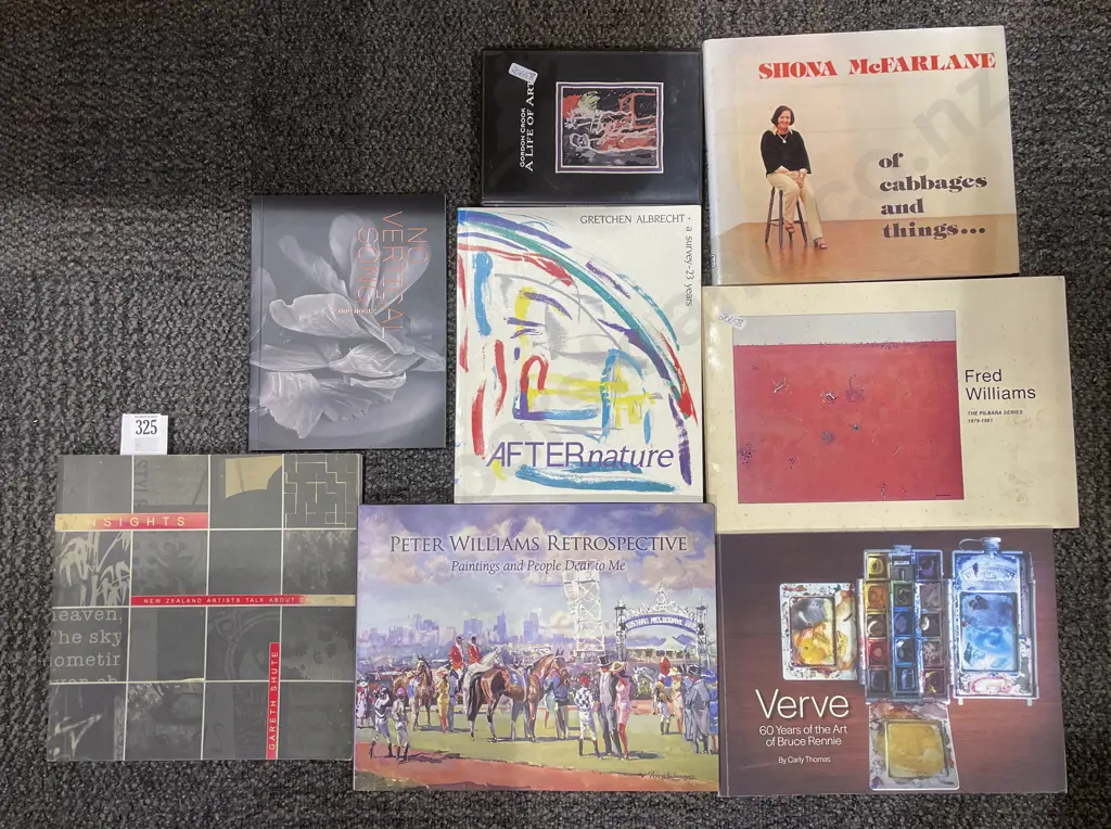 Seven Assorted Art Volumes Together With Gordon Crook Documentary DVD Image 1++