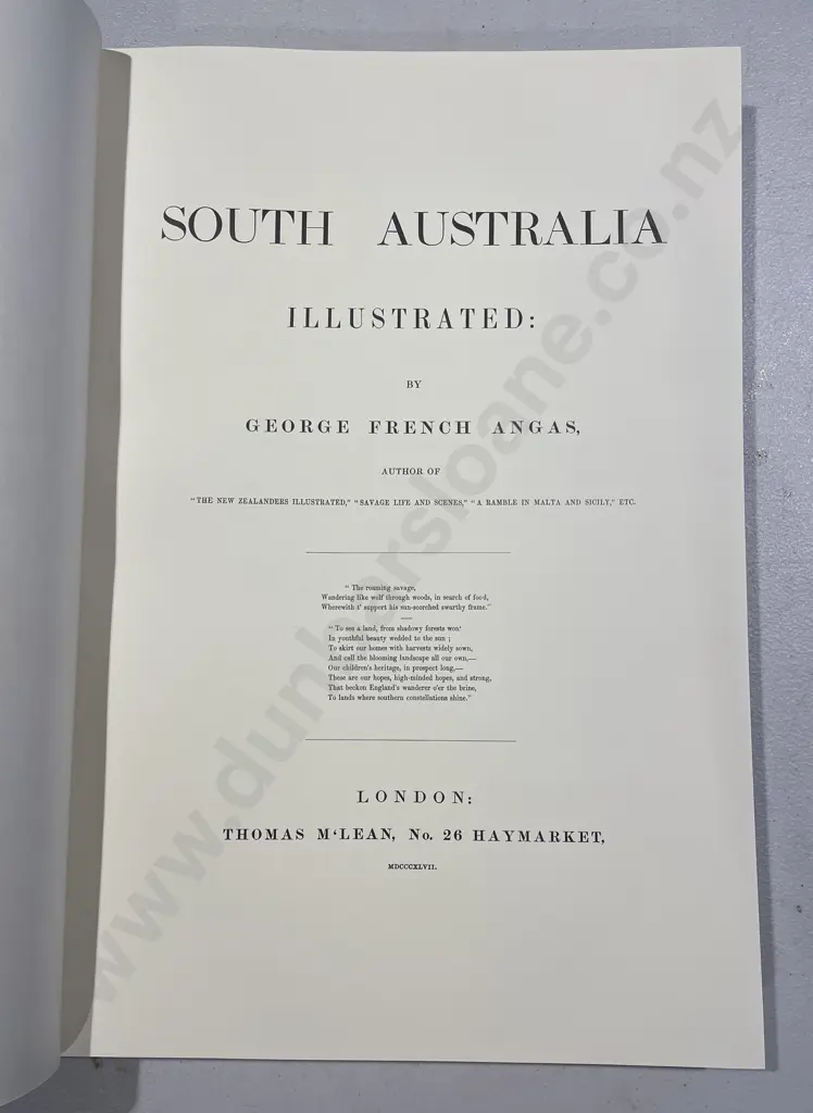 South Australia Illustrated by George French Angas Image 1++