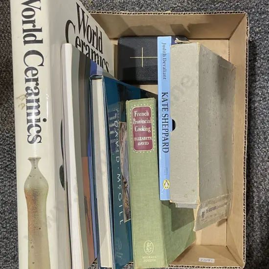 Box of Assorted Books Including Art Reference