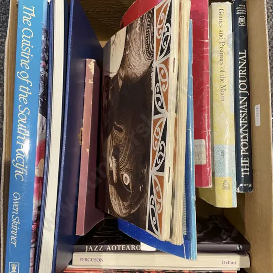 Box of Mostly NZ Reference Books