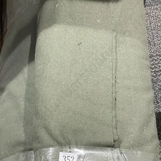 Three Bolts of "Drill Green Cloth" Fabric
