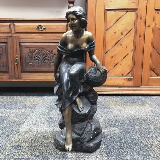 Bronze Style Figural Sculpture