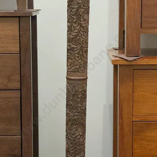 Carved Standard Lamp