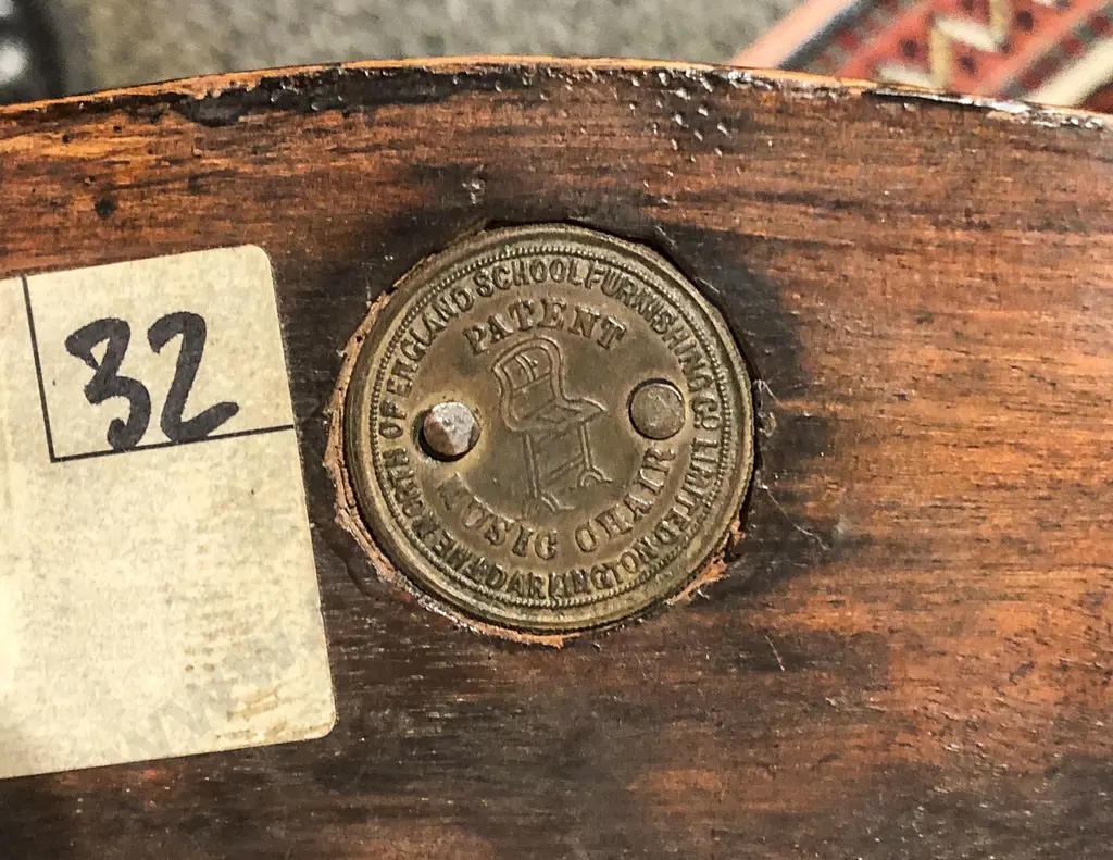 The North of England School Furnishing Co. Patent Music Stool Image 1++