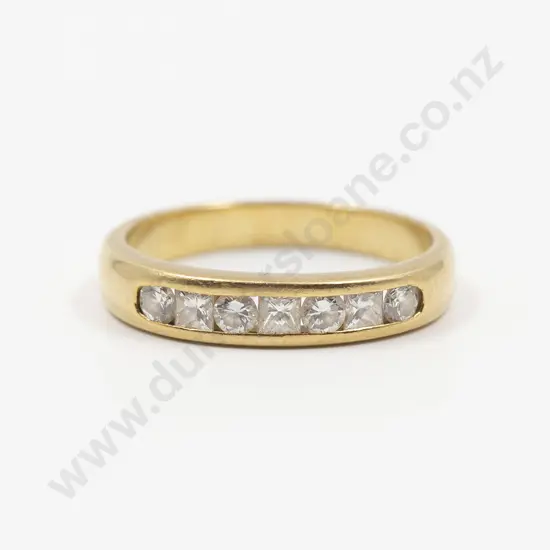 Musson Australia 18ct Seven Stone Diamond Eternity Band