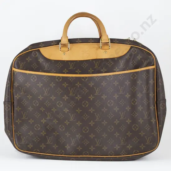 Louis Vuitton Monogram Alize 24 Heures Luggage Travel