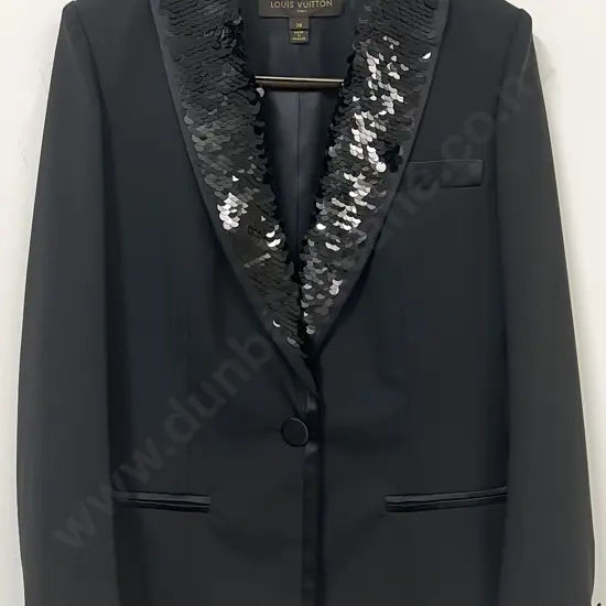Louis Vuitton Wool and Silk Trouser Suit