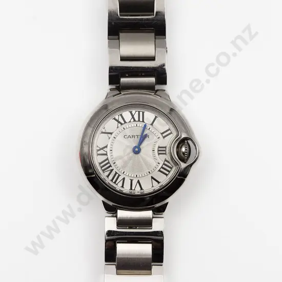 Cartier Ballon Bleu Quartz Stainless Steel Ladies Wrist Watch