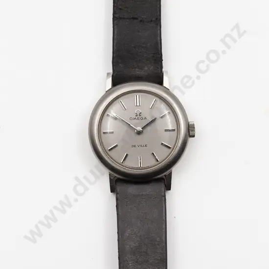 C1980 Omega De Ville Quartz Ladies Stainless Steel Wrist Watch