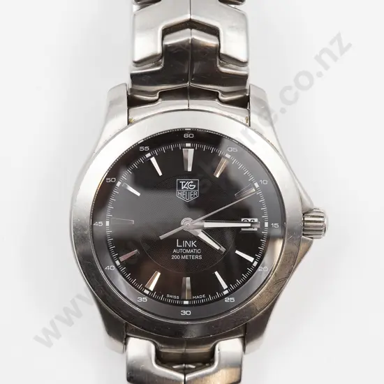 Tag Heuer Link Swiss Automatic 200 Meters Wrist Watch
