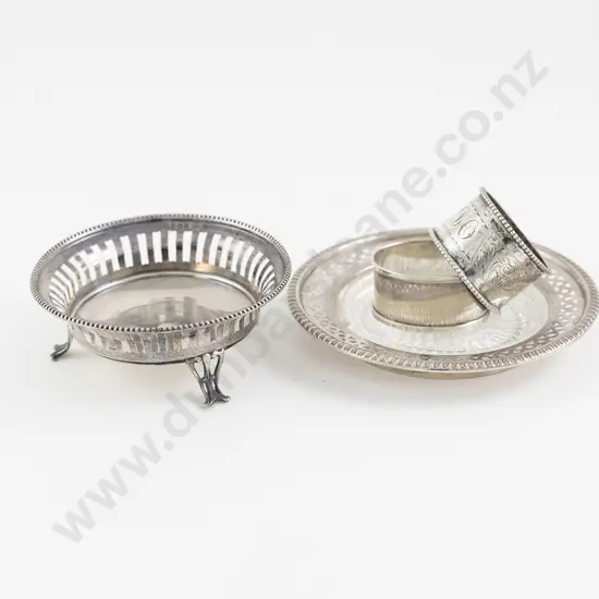 Vict S/S Bon Bon Dish By Walker & Hall