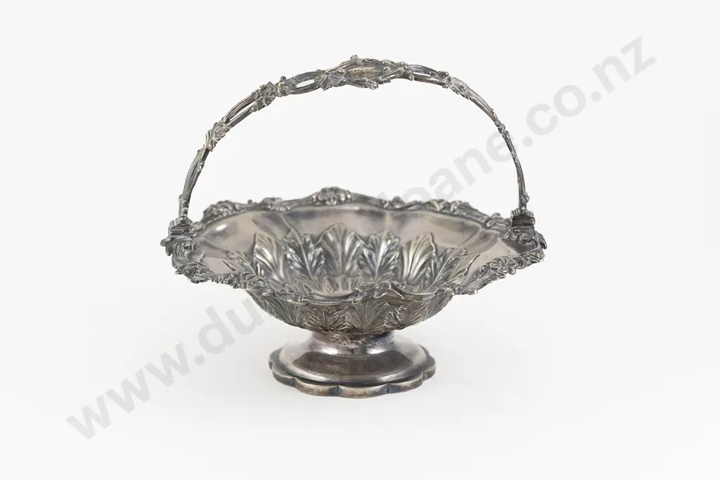 Wm IV S/S Table Basket By The Barnard Family Image 1++