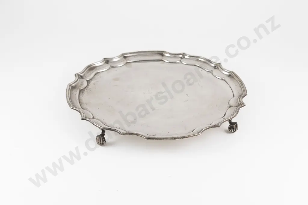 QEII S/S Salver Image 1++