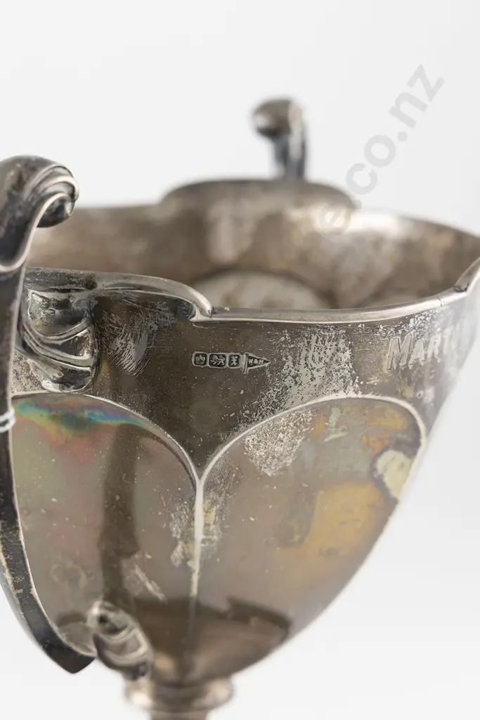 Late Vict S/S Marton Jockey Club Prize Cup By Walker & Hall Image 1++