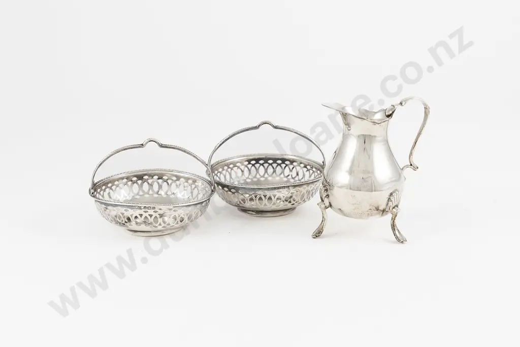 Pair Of Geo V S/S Bon Bon Baskets Image 1++