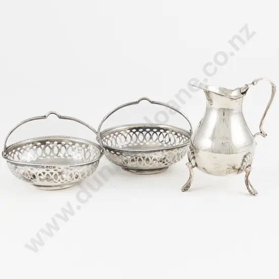 Pair Of Geo V S/S Bon Bon Baskets