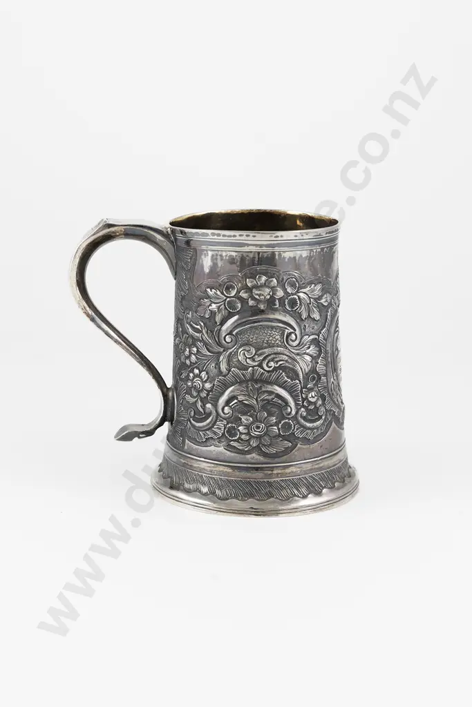 Geo III S/S Tankard Image 1++