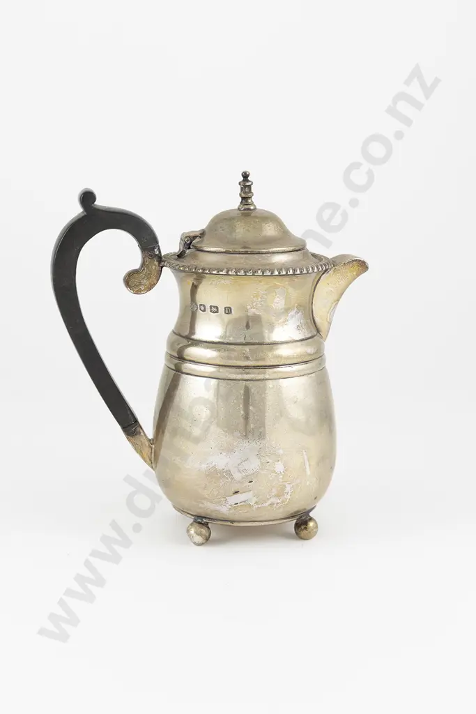 Geo V S/ S Hot Water Jug Image 1++