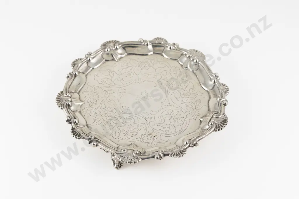 Early Vict S/S Card Tray Image 1++