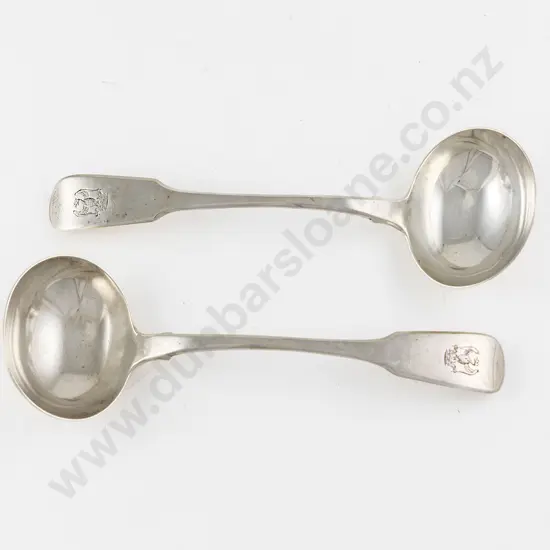Pair Geo III S/S Sauce Ladles