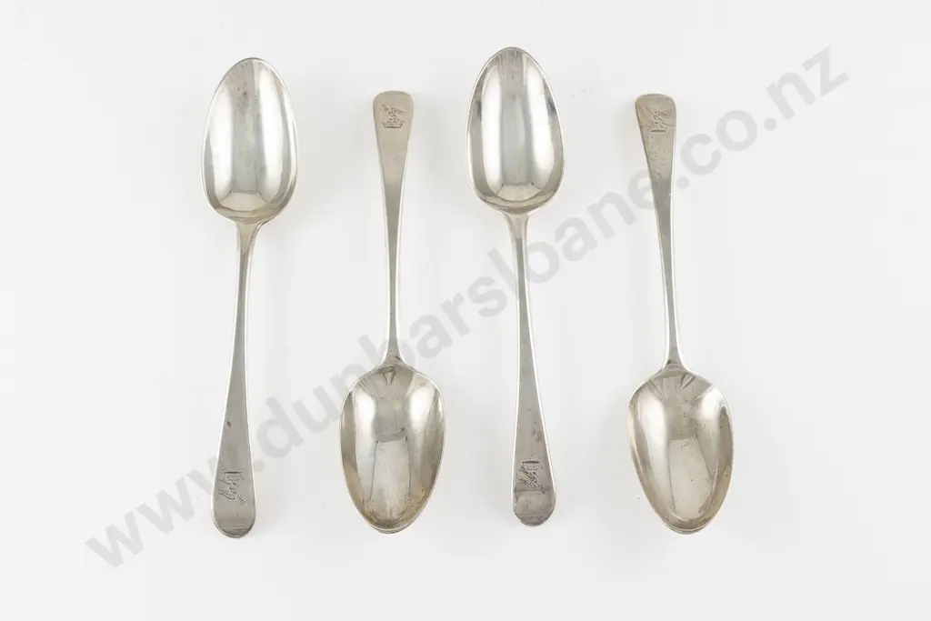 Set Of 4 Geo III S/S Tablespoons Image 1++