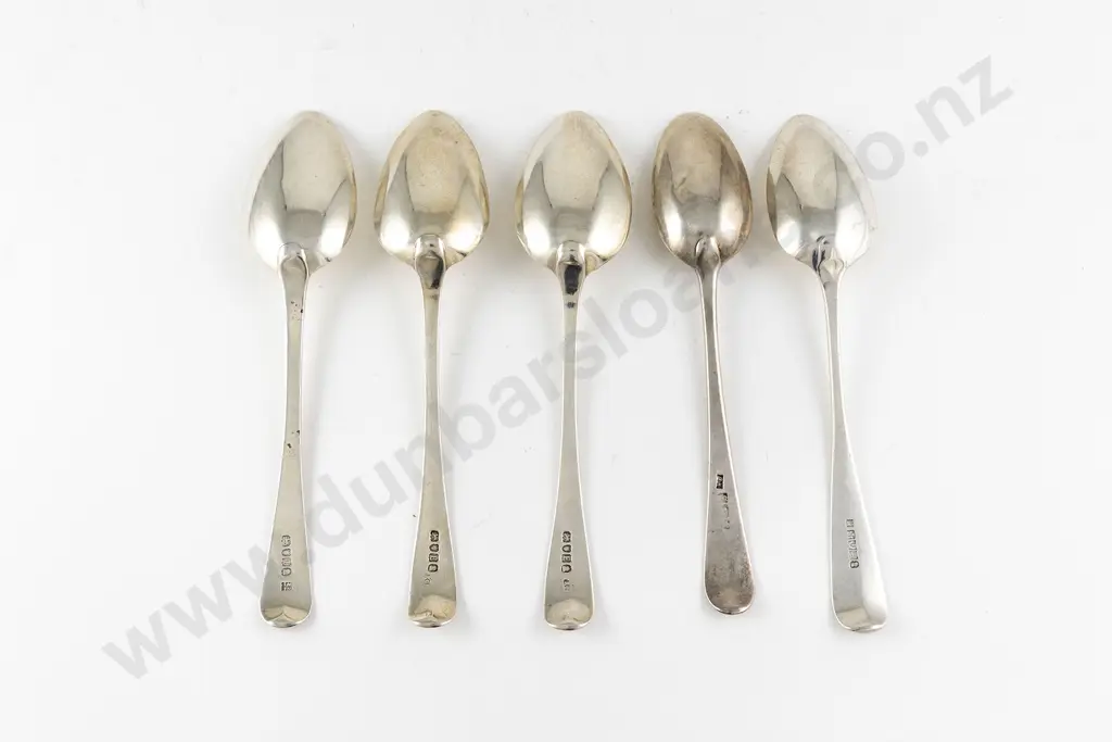 5 Various S/S Tablespoons Image 1++