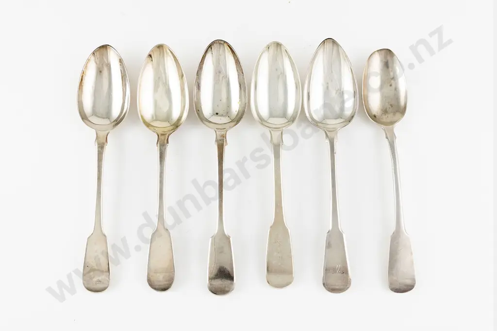 Composed Set Of 6 S/S Tablespoons Image 1++