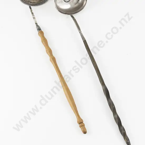 2 Georgian S/S Punch Ladles