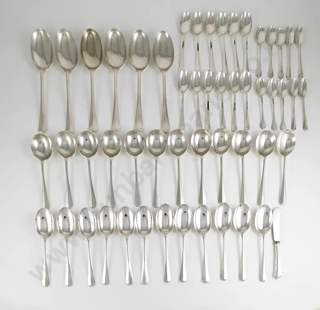 A Large & Impressive 101 Piece S/S Guild Of Handicraft Suite Of Cutlery Image 1++
