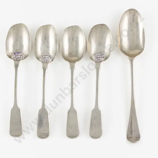 Set Of 4 Vict S/S Dessert Spoons
