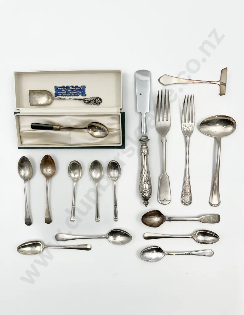 Collection Of 14 Various S/S & .800 Silver Pieces Image 1++